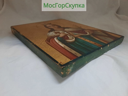 Икона Святая Великомученица Екатерина 19 век