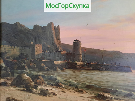 Картина Морской пейзаж Автор Черненко, холст масло