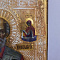 Икона на дереве Николай Чудотворец 19 век