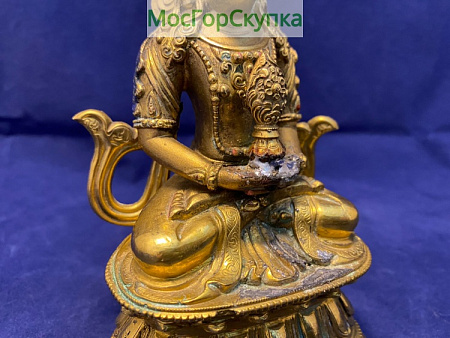 Статуэтка Будды — Бронза, золочение