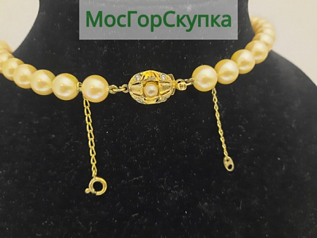 Бусы — Жемчуг — Серебро 925 проба