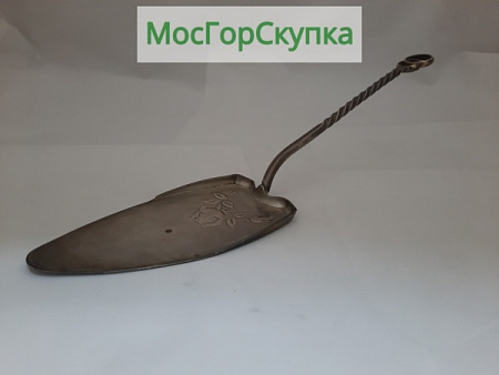 Лопатка для торта — Свадебная. Серебро 916 проба.