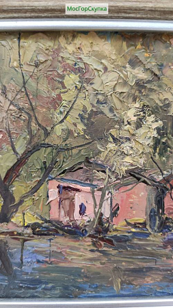 Картина "Покровское Стрешнево" Имханицкий А.М. 1977 год