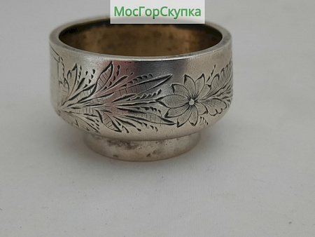 Солонка из серебра 84 проба