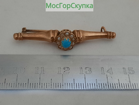 Брошь — Золото 56 проба