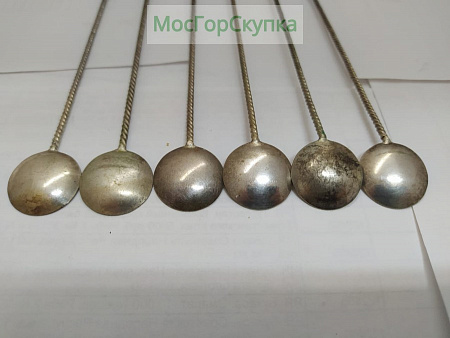 Ложки коктейльные 6 шт