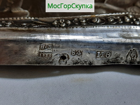 Икона Господь Вседержитель XIX век, 22х17 см
