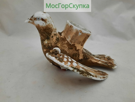 Лампада фарфоровая Голубь — Кузнецов