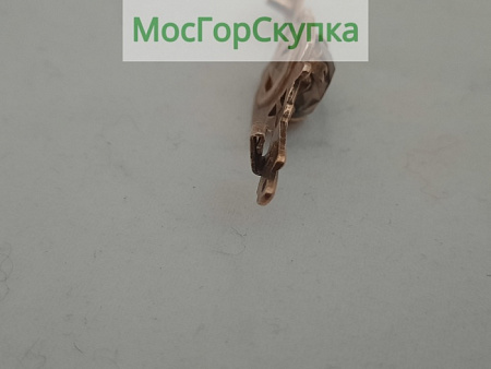 Брошь, ювелирная вставка Серебро 875 проба