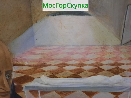 Картина Разговор с Пироговым, Худ. Постников  Н.А — холст, масло