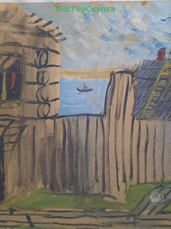 Картина - Север - Конышева Натта, 1980 г.
