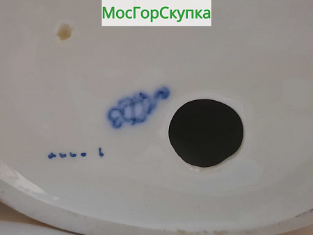 Статуэтка Кот и повар, высота 18 см — ЛФЗ