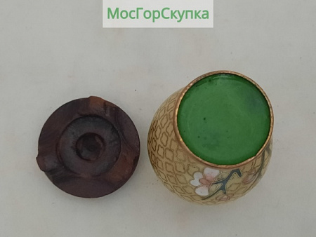 Ваза клуазоне — Китай — 9,5 см