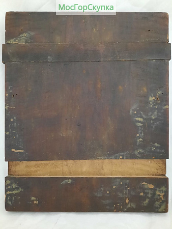 Икона Николай Чудотворец Иоанн Предтеча Святая Екатерина 19 век