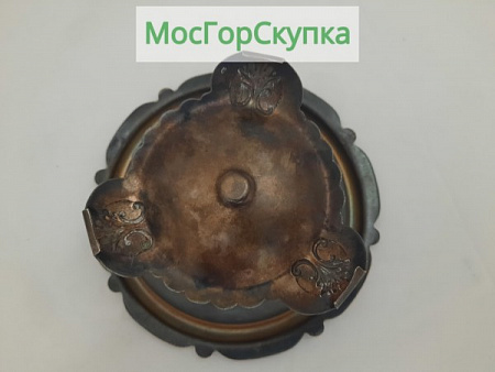 Сахарница. Металл.