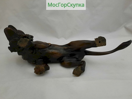 Статуэтка Лев — Бронза