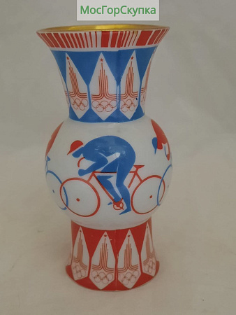 Вазочка Велоспорт Олимпиада - 80 — ЛФЗ