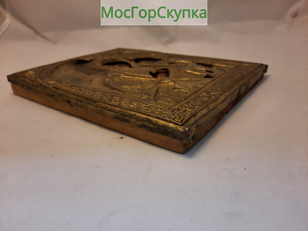Икона Богородица Смоленская — Оклад латунь
