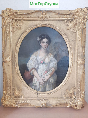 Картина Портрет девушки — холст, масло