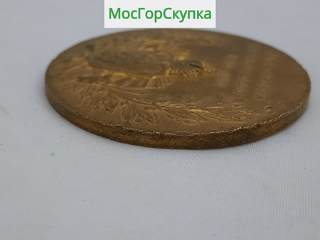 Медаль настольная — Мыза Сарская — Царское Село — Юбилейная выставка