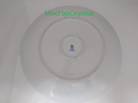 Блюдо фарфоровое — Кобальт — ГДР