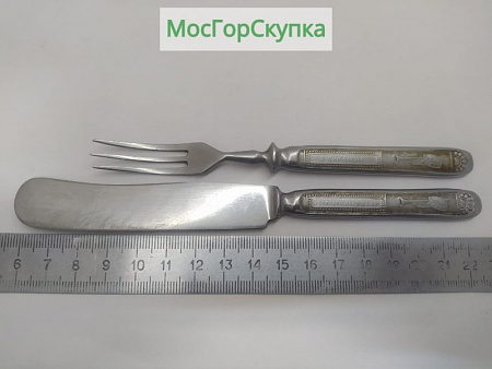 Вилка и столовый нож