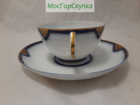 Чайная пара Кузнецов Начало 20-го века