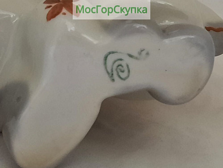 Статуэтка Дети зимний дворик Полонное