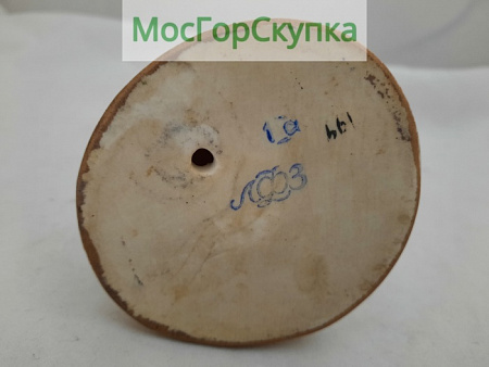 Статуэтка Лыжница — ЛФЗ 1950-ые года