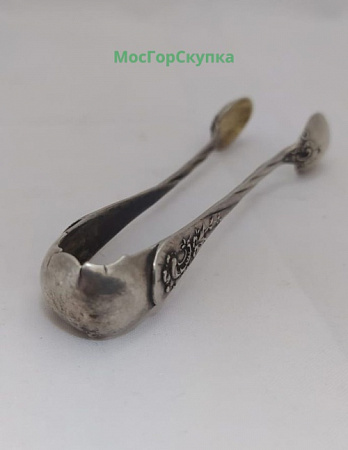 Щипцы для сахара — Серебро 800 проба