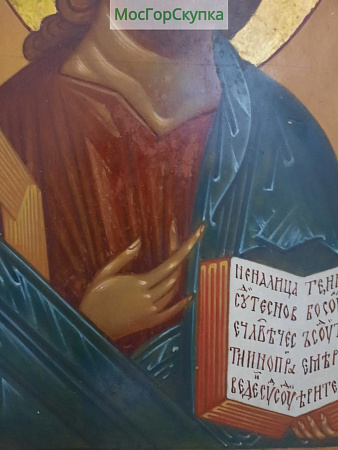 Икона Господь Вседержитель — Живопись