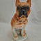 Статуэтка фарфоровая "Бульдог", ЛФЗ