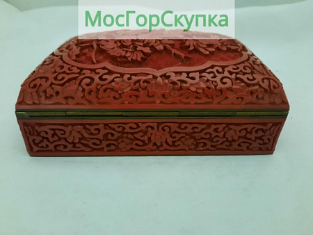 Шкатулка из бронзы — Китай.