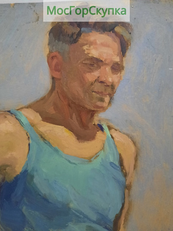 Картина Рабочий — Ермолаев