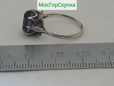 Кольцо, Серебро 875 проба