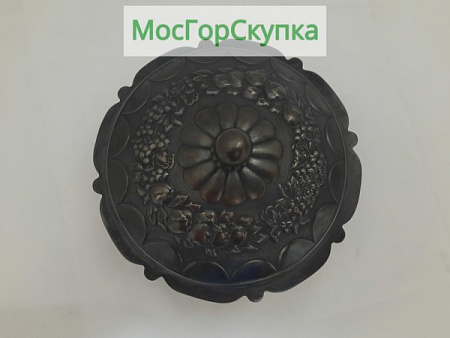 Сахарница. Металл.