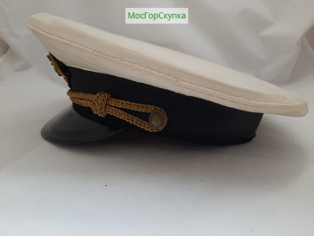 Фуражка морского офицера 1940 - 50-е годы