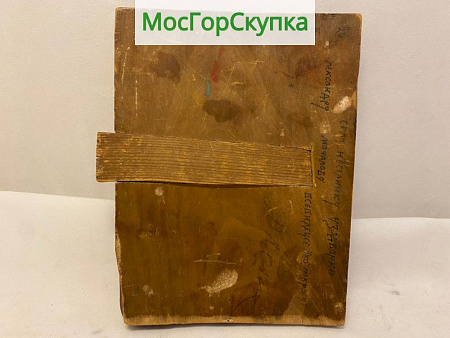 Икона Всевидящее око 19 век 18 х 14 см
