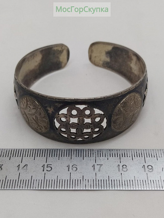 Браслет из серебра 875 пробы