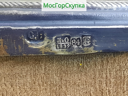 Икона Богородица Казанская Оклад серебро 84 проба 19 век