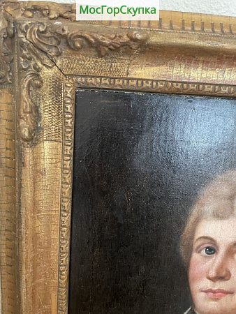 Картина "Портрет мужчины" — холст, масло — размер 72 х 58 см