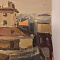 Картина Вид на крыши — холст, масло — 1950-60е гг