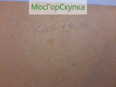 Картина Подводы — картон, масло