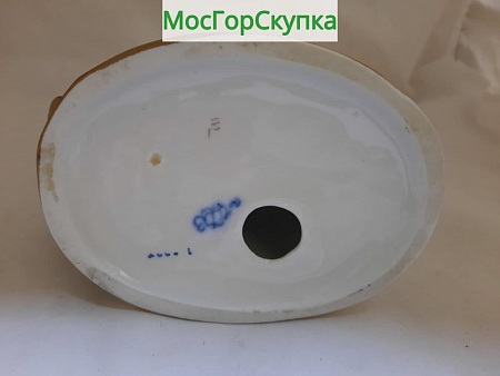 Статуэтка Кот и повар, высота 18 см — ЛФЗ
