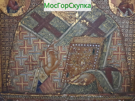 Икона Николай Чудотворец, 19 век