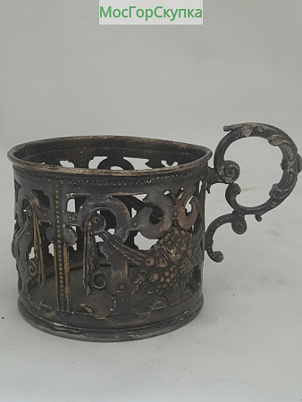 Подстаканник WMF — Латунь, серебрение