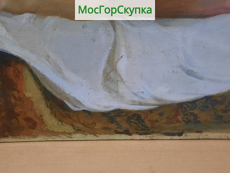 Картина Обнажённая — фанера, масло