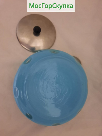 Сахарница. Двуслойное стекло. 1950-е годы